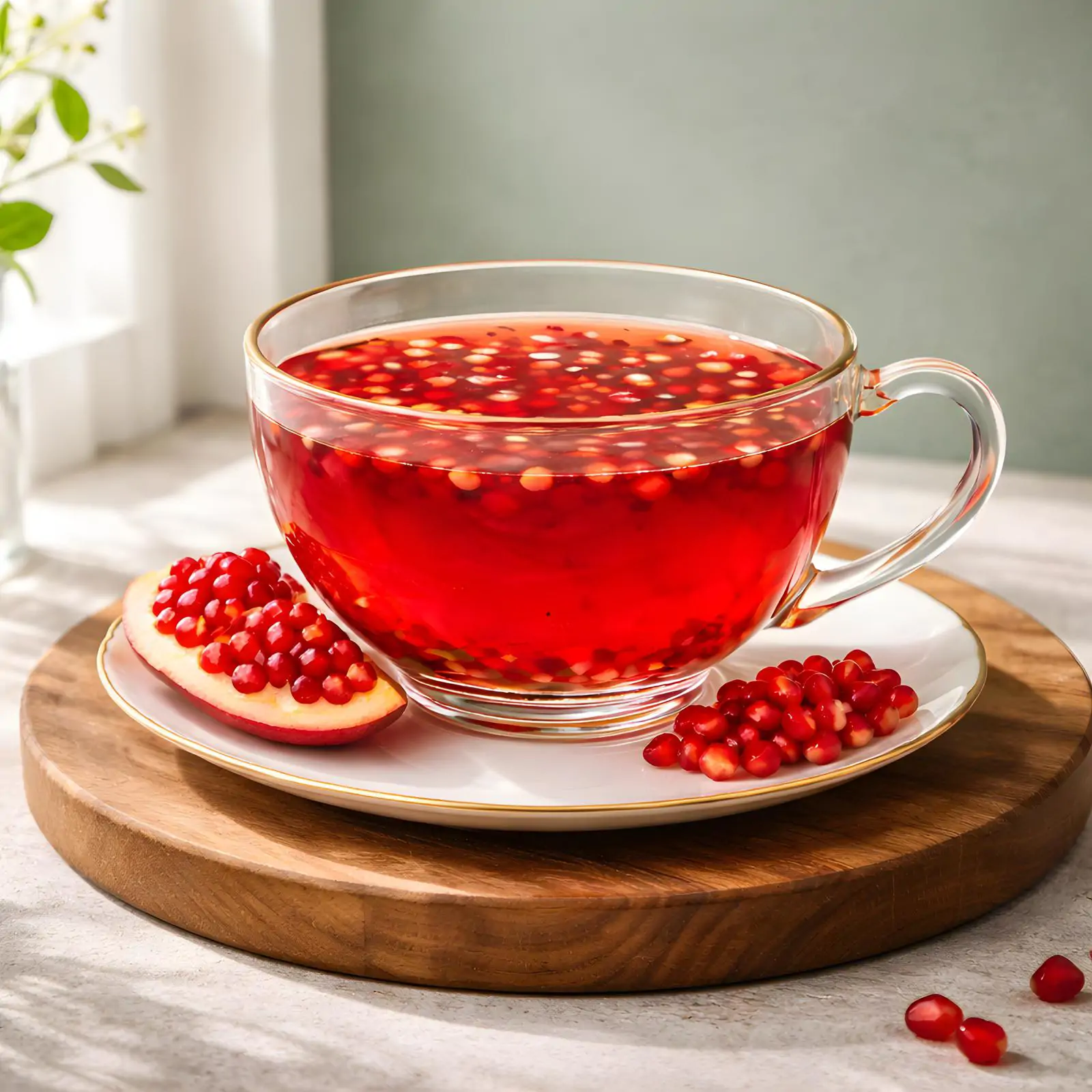 Gerçek Meyve Taneli Nar Çayı 500 Gr